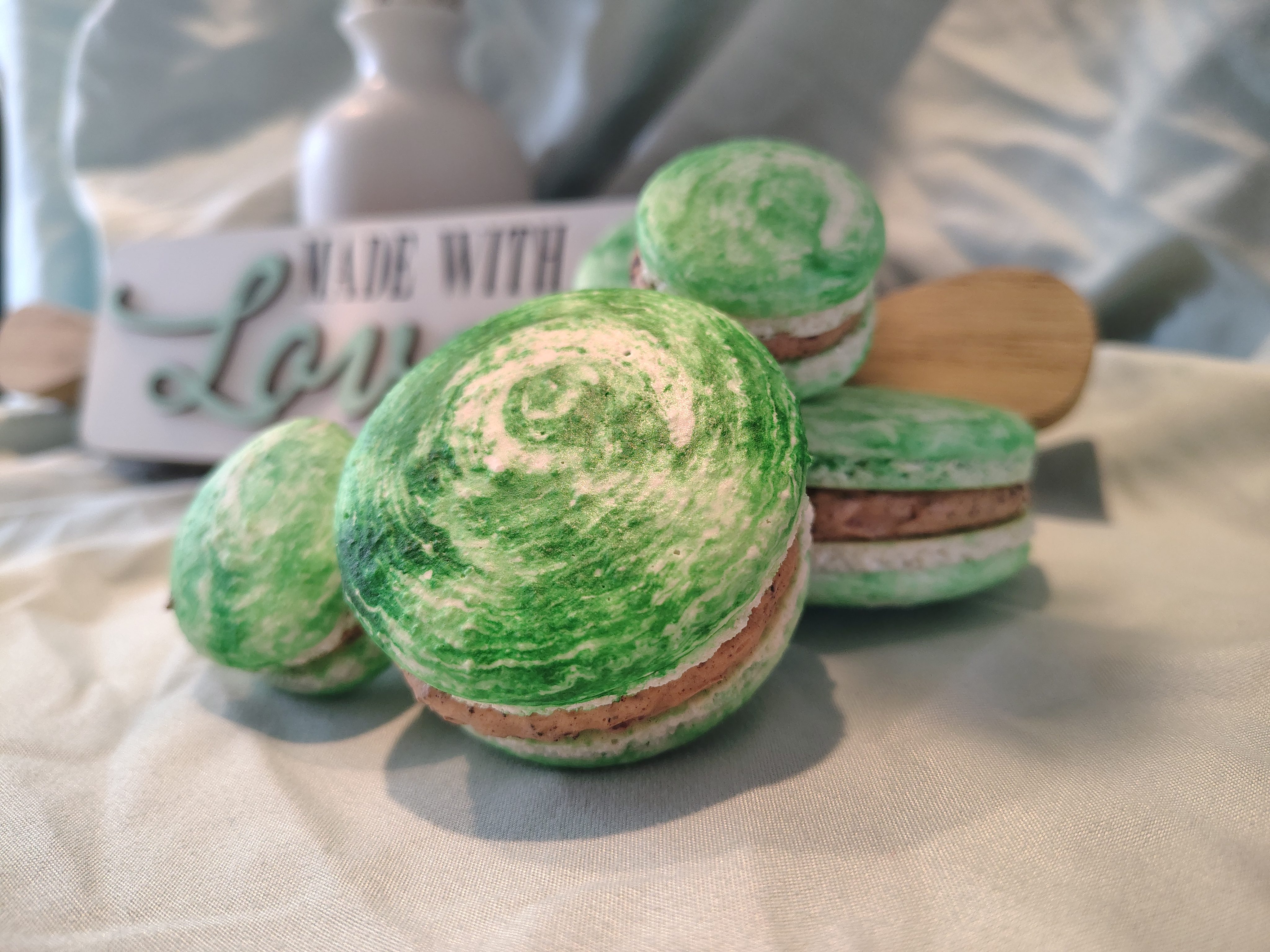 Oreo Andes Mint Macarons